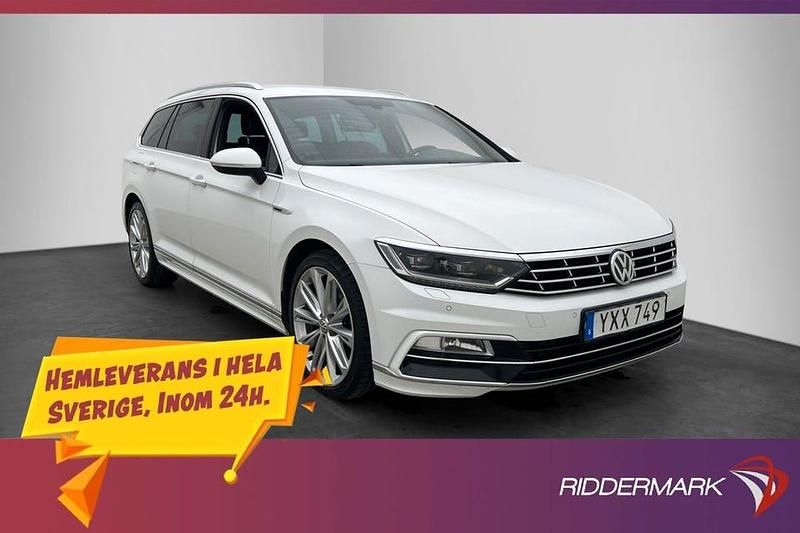 Vit Begagnad 2018 VW Passat Kombi | 208 900 kr (Bra pris) - Bild 1/3