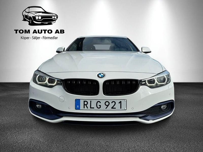 Begagnad BMW 420 Gran Coupé Sport Line 190 HK (139 kW) 2018 Vit Sportkupé