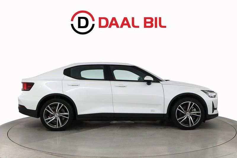 Begagnad Polestar 2 Long Range Dual motor 300 kW (408 HK) 2021 Vit Halvkombi
