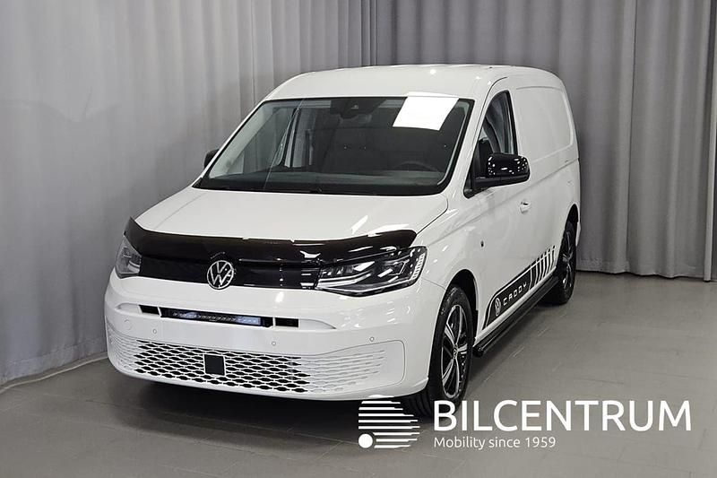 Vit Ny 2025 VW Caddy Maxi Minibuss | 443 700 kr (Marknadspris) - Bild 1/4