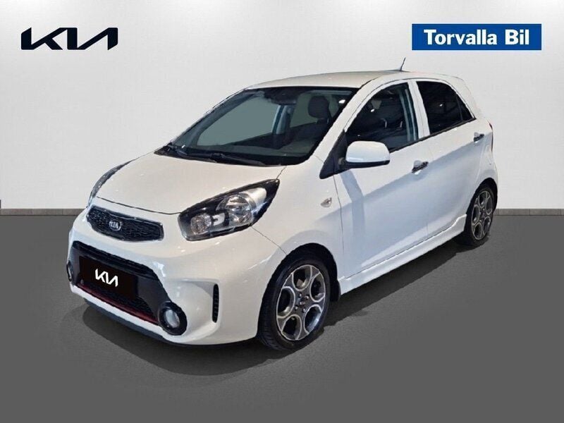 Vit Begagnad 2015 Kia Picanto Halvkombi | 87 900 kr (Marknadspris) - Bild 1/4