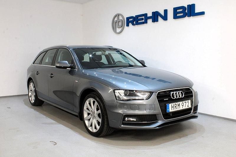 Grå Begagnad 2015 Audi A4 S-Line Kombi | 139 000 kr (Bra pris) - Bild 1/4