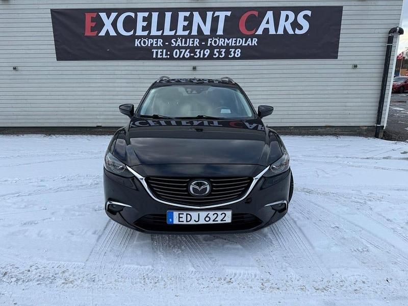 Begagnad Mazda 6 175 HK (128 kW) 2016 Svart Kombi