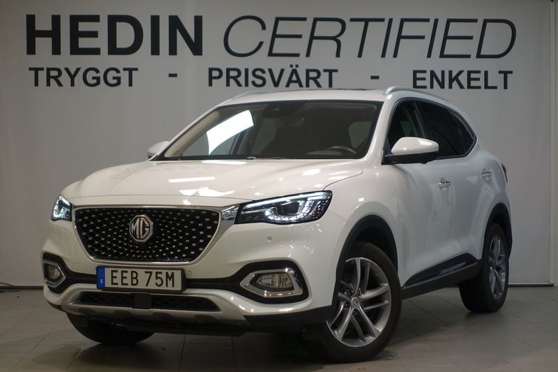 Vit Begagnad 2021 MG EHS Luxury SUV | 269 900 kr (Dyr) - Bild 1/4