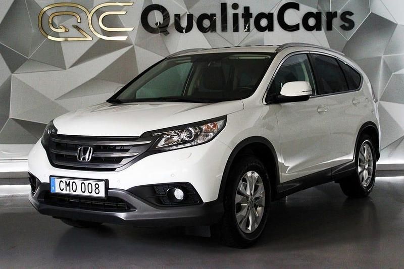 Vit Begagnad 2014 Honda CR-V Elegance SUV | 169 900 kr (Marknadspris) - Bild 1/4