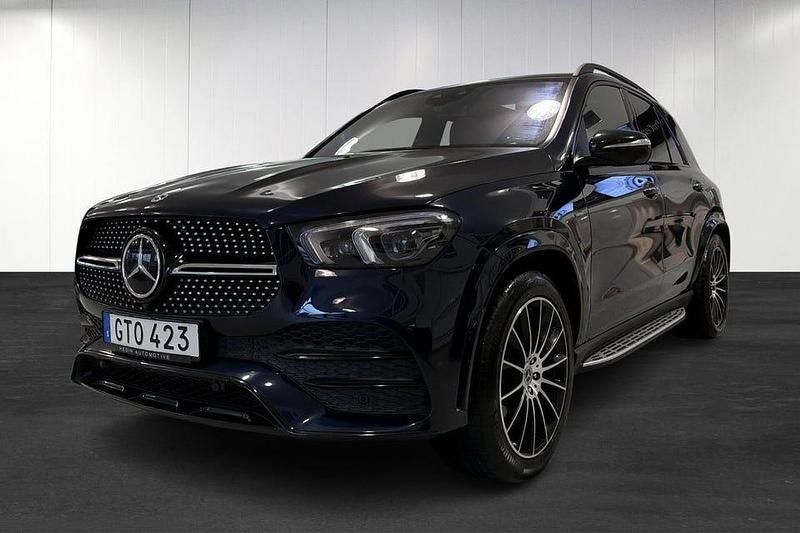Blå Begagnad 2021 Mercedes GLE350 SUV | 639 900 kr (Marknadspris) - Bild 1/4