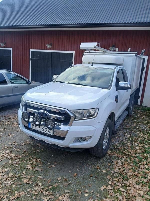 Vit Begagnad 2016 Ford Ranger XLT Pickup | 106 250 kr (Superpris) - Bild 1/4