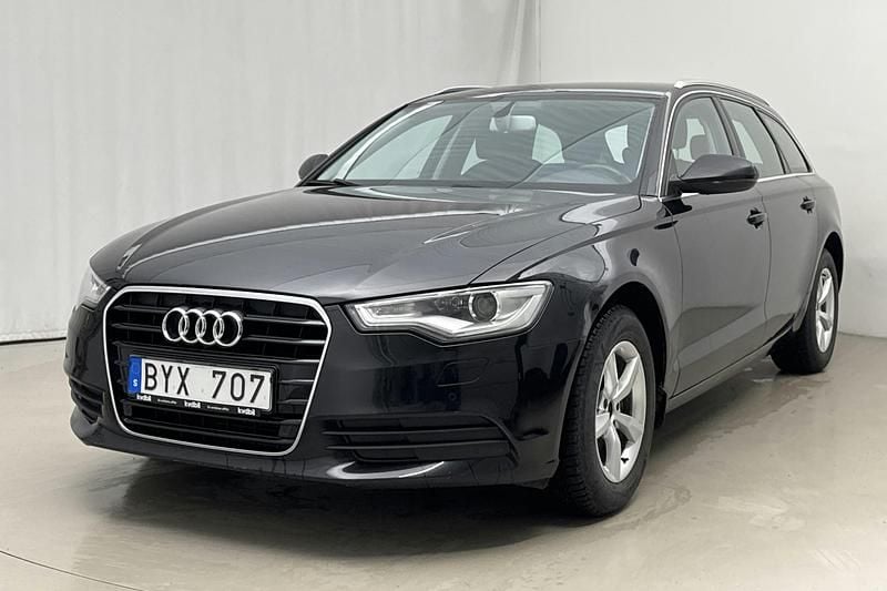 Svart Begagnad 2014 Audi A6 Kombi | 117 000 kr (Marknadspris) - Bild 1/4