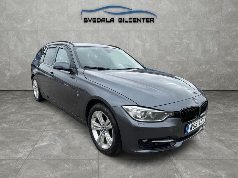 Begagnad BMW 320 Sport Line 184 HK (135 kW) 2013 Grå Kombi