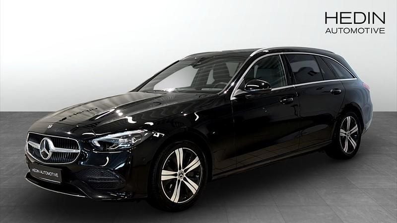 Svart Begagnad 2024 Mercedes C220 Kombi | 384 900 kr (Bra pris) - Bild 1/4