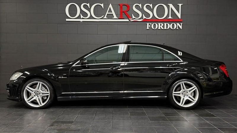 Begagnad Mercedes S63 AMG Exclusive 532 HK (391 kW) 2009 Svart Sedan