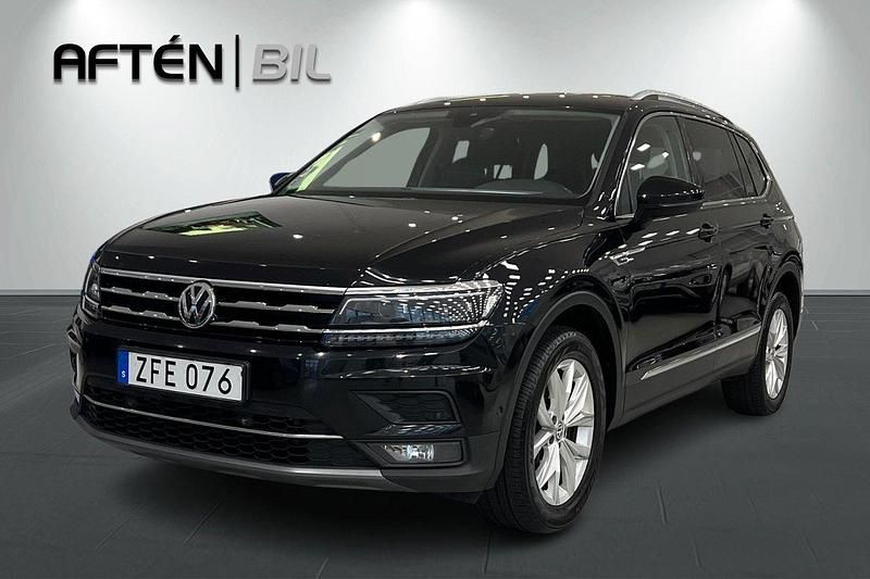 Svart Begagnad 2018 VW Tiguan Allspace GT SUV | 219 800 kr (Marknadspris) - Bild 1/3