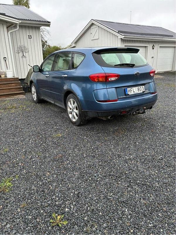 Blå Begagnad 2007 Subaru Tribeca SUV | 50 000 kr - Bild 1/4