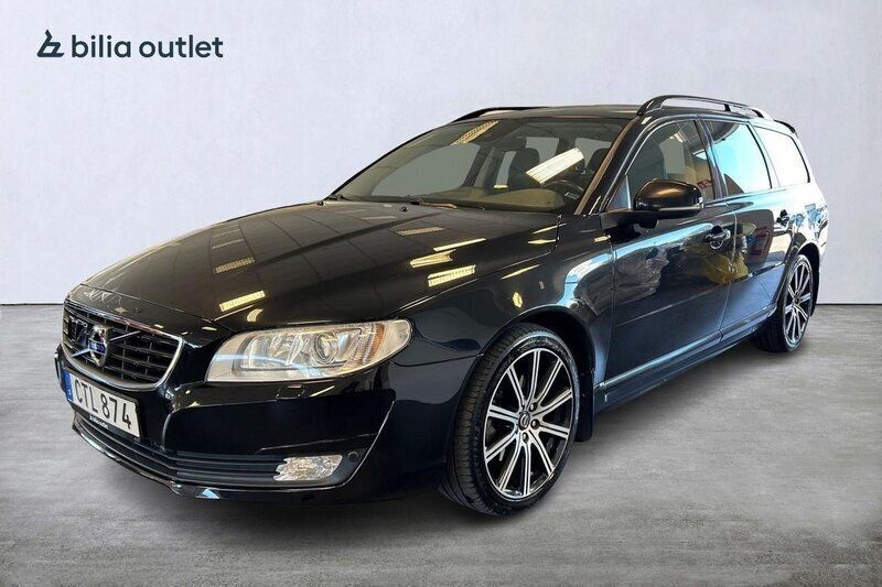 Svart Begagnad 2014 Volvo V70 Momentum Kombi | 129 900 kr (Lite dyr) - Bild 1/3