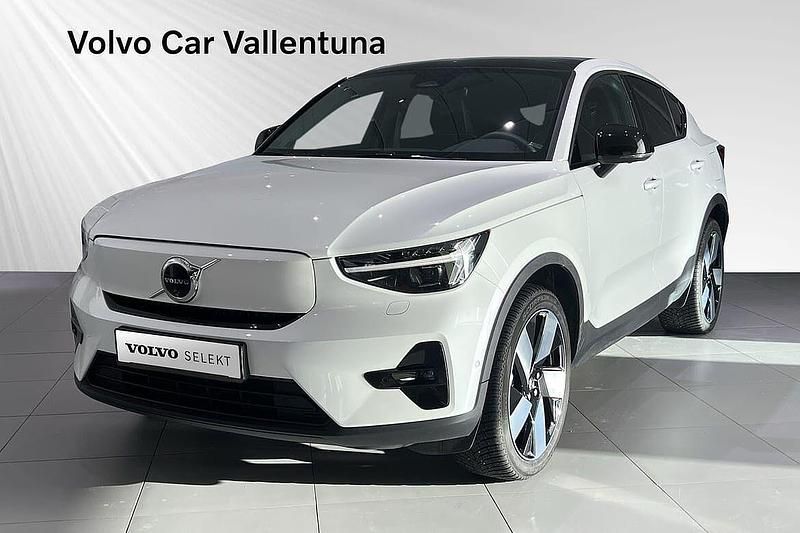 Vit Begagnad 2023 Volvo EC40 Single Motor Extended Range SUV | 444 900 kr (Dyr) - Bild 1/3