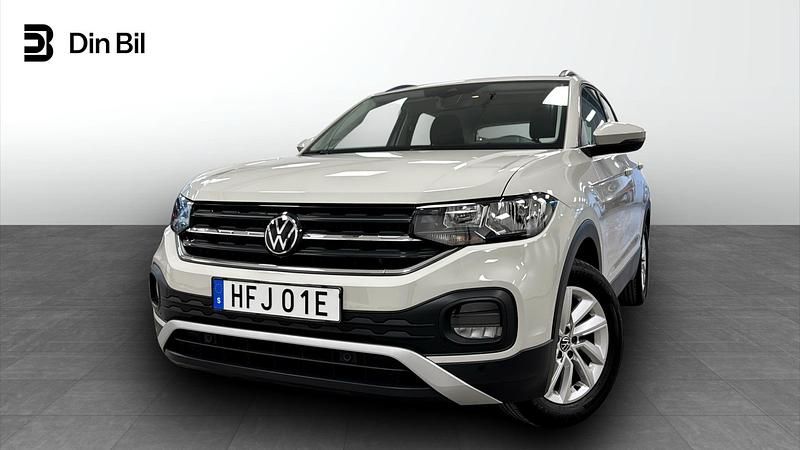 Grå Begagnad 2023 VW T-Cross SUV | 184 900 kr (Marknadspris) - Bild 1/4