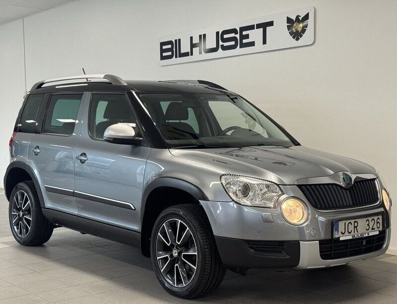 Grå Begagnad 2012 Skoda Yeti Experience SUV | 134 900 kr (Lite dyr) - Bild 1/4