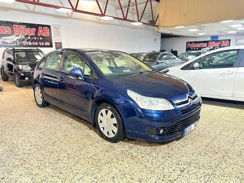 Blå Begagnad 2007 Citroën C4 Halvkombi | 39 900 kr (Lite dyr) - Bild 1/4