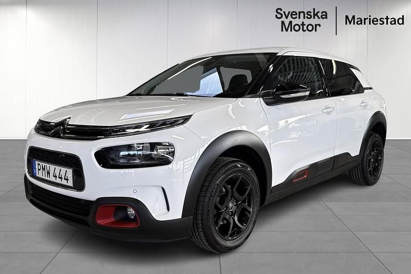 Begagnad Citroën C4 Cactus PureTech 112 HK (82 kW) 2018 Vit Halvkombi