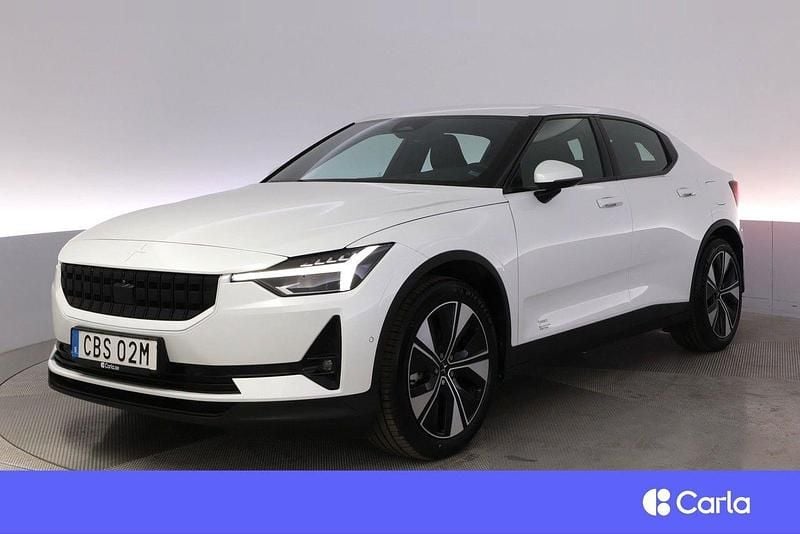 Vit Begagnad 2023 Polestar 2 Pilot-lite Sedan | 364 900 kr (Bra pris) - Bild 1/4