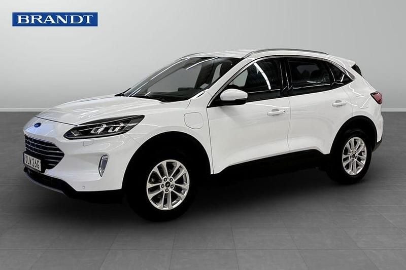 Vit Begagnad 2022 Ford Kuga Titanium SUV | 219 900 kr (Bra pris) - Bild 1/3