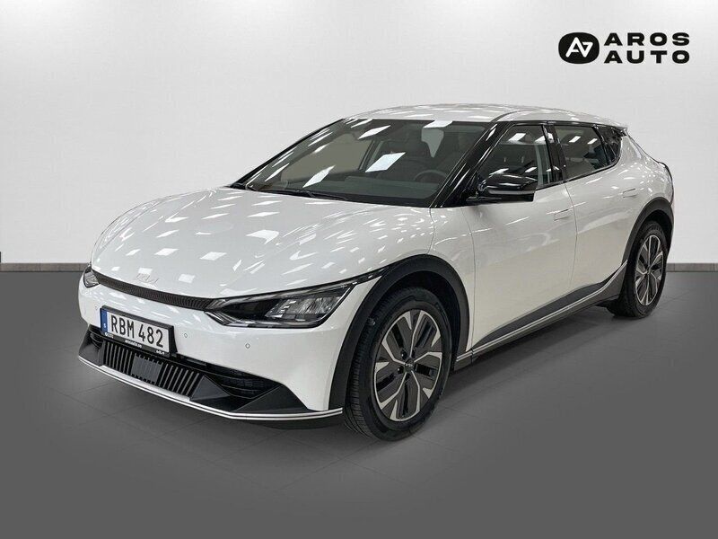Vit Begagnad 2021 Kia EV6 2 SUV | 359 900 kr (Marknadspris) - Bild 1/4