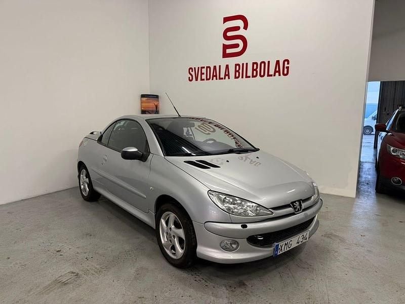 Begagnad Peugeot 206 CC 109 HK (80 kW) 2006 Grå Cab