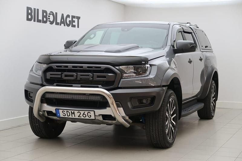 Grå Begagnad 2021 Ford Ranger Raptor Pickup | 489 500 kr (Marknadspris) - Bild 1/4