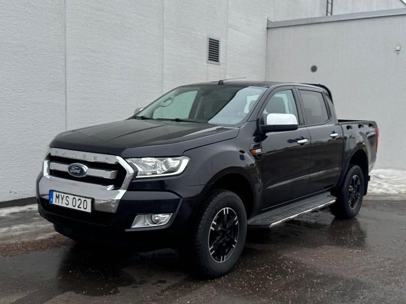 Begagnad Ford Ranger 160 HK (117 kW) 2016 Svart Pickup