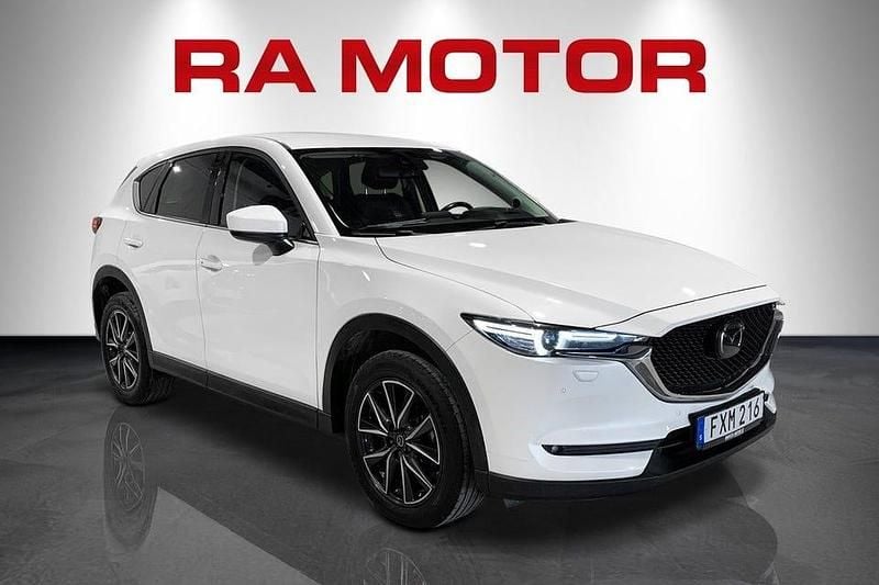 Begagnad Mazda CX-5 Optimum 175 HK (128 kW) 2018 Vit SUV