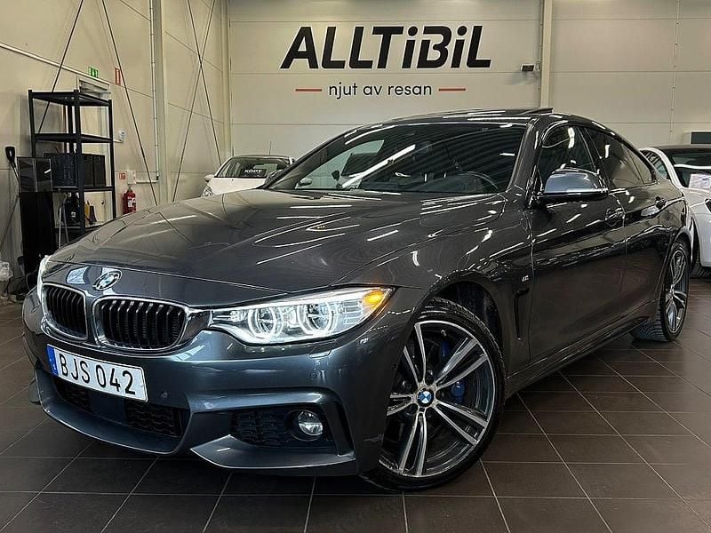 Grå Begagnad 2017 BMW 435 Gran Coupé M Sport Sportkupé | 299 900 kr (Marknadspris) - Bild 1/3