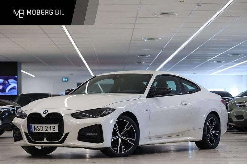 Vit Begagnad 2020 BMW 420 M Sport Sportkupé | 399 900 kr (Marknadspris) - Bild 1/3