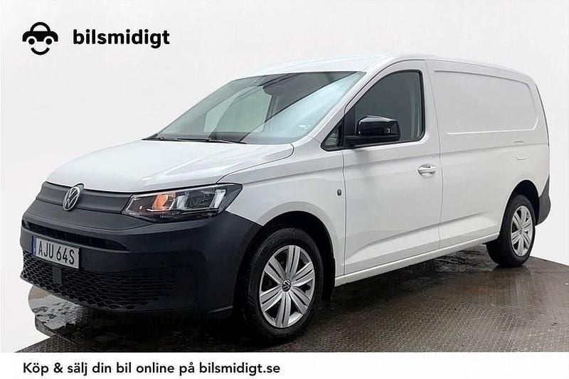 Vit Begagnad 2023 VW Caddy Maxi Minibuss | 298 900 kr (Marknadspris) - Bild 1/3