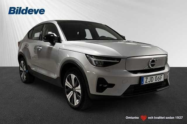 Silver Begagnad 2023 Volvo EC40 Plus SUV | 349 900 kr (Bra pris) - Bild 1/4