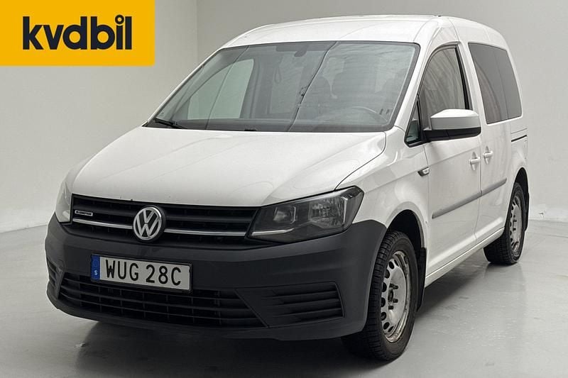 Begagnad VW Caddy 2020 Vit Minibuss