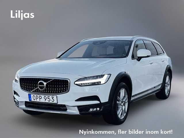 Vit Begagnad 2018 Volvo V90 CC Business Edition Kombi | 289 000 kr (Marknadspris) - Bild 1/4