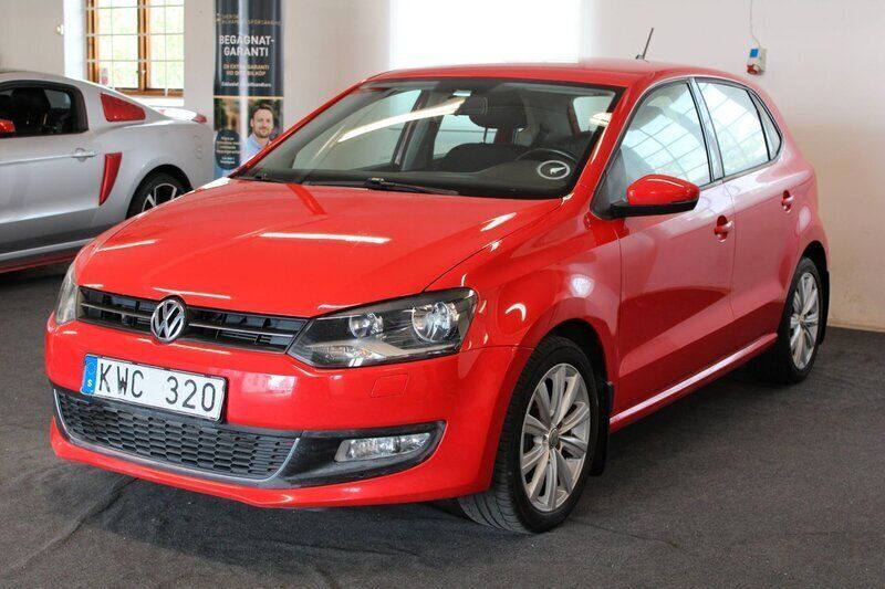 Röd Begagnad 2010 VW Polo GT Halvkombi | 99 900 kr (Lite dyr) - Bild 1/4