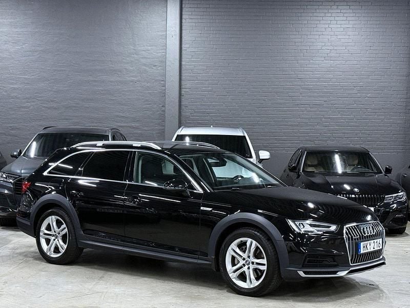 Svart Begagnad 2017 Audi A4 Allroad Proline Kombi | 199 900 kr (Bra pris) - Bild 1/4
