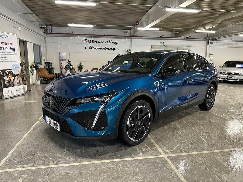 Blå Begagnad 2024 Peugeot 408 GT SUV | 284 900 kr - Bild 1/4
