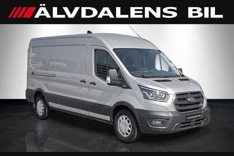 Grå Begagnad 2023 Ford Transit Van | 436 250 kr (Dyr) - Bild 1/4
