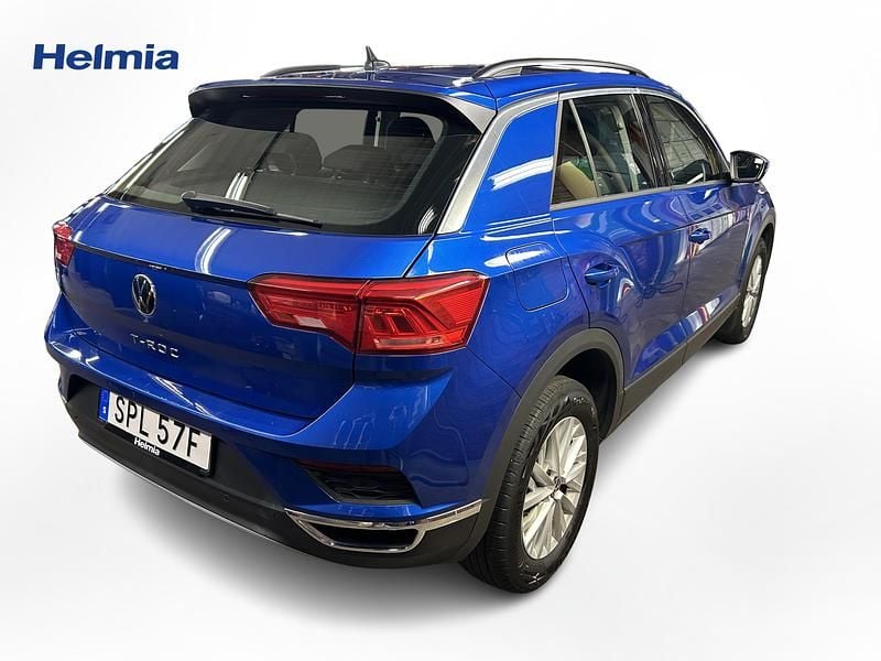 Begagnad VW T-Roc 112 HK (82 kW) 2021 Blå SUV