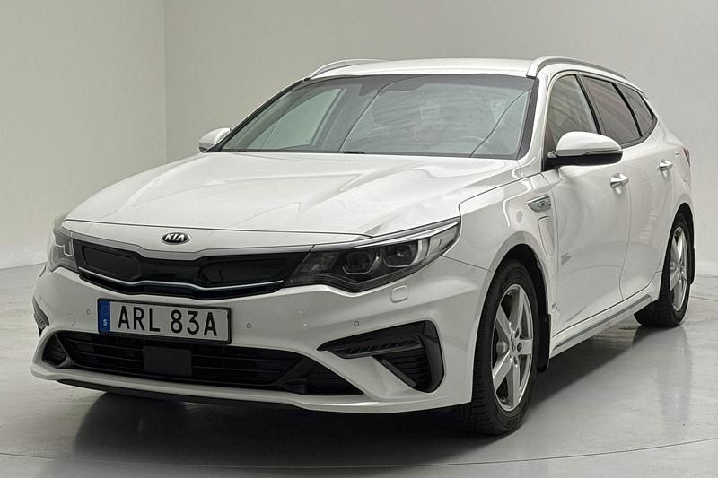 Vit Begagnad 2020 Kia Optima Advance Kombi | 229 000 kr (Lite dyr) - Bild 1/4