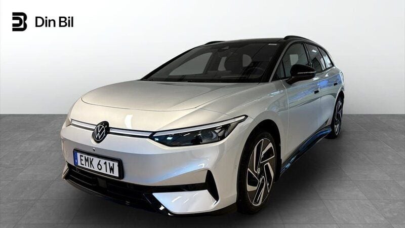 Silver Begagnad 2024 VW ID.7 SE Kombi | 569 900 kr (Dyr) - Bild 1/4