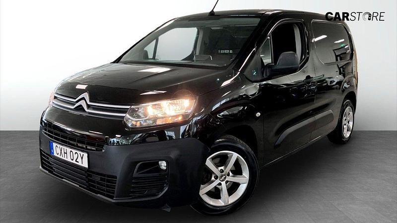 Svart (black) Begagnad 2019 Citroën Berlingo Minibuss | 119 900 kr (Marknadspris) - Bild 1/4