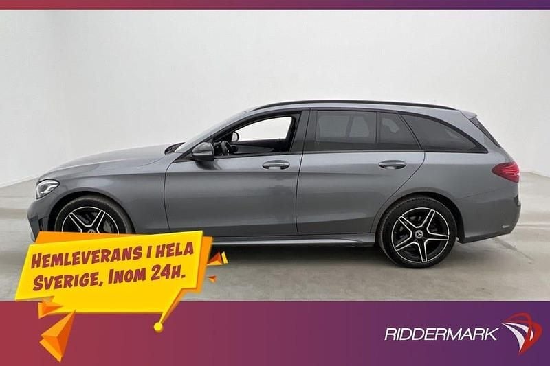 Grå Begagnad 2021 Mercedes C300 AMG | 299 800 kr (Marknadspris) - Bild 1/3