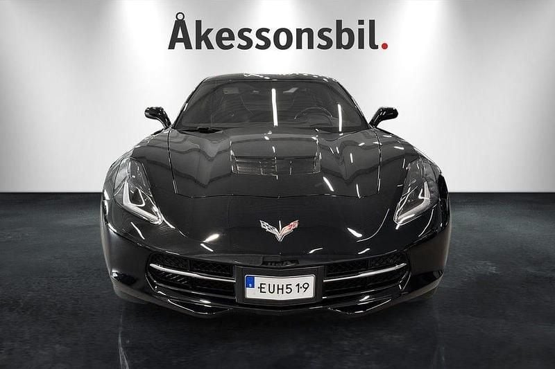 Begagnad Chevrolet Corvette C7 457 HK (336 kW) 2014 Svart Sportkupé