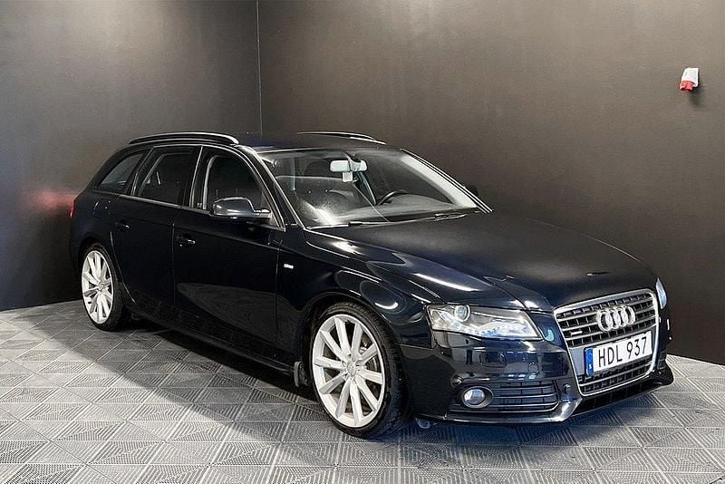 Blå Begagnad 2009 Audi A4 S-Line Kombi | 59 700 kr (Lite dyr) - Bild 1/4