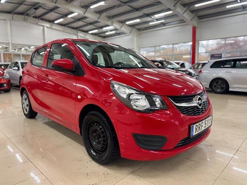 Begagnad Opel Karl 75 HK (55 kW) 2016 Röd Halvkombi
