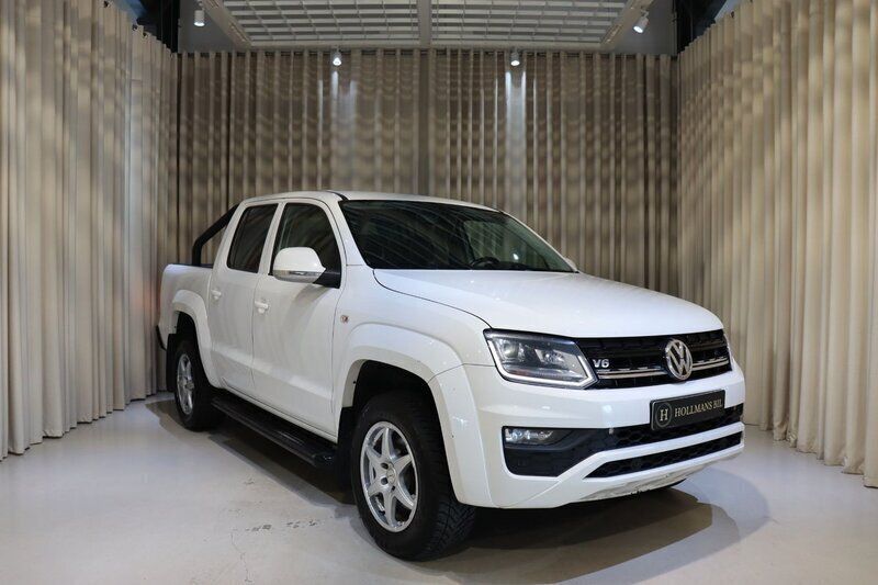 Vit Begagnad 2019 VW Amarok Pickup | 249 900 kr (Superpris) - Bild 1/4