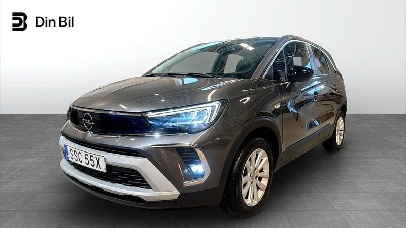Grå Begagnad 2021 Opel Crossland SUV | 179 900 kr - Bild 1/4
